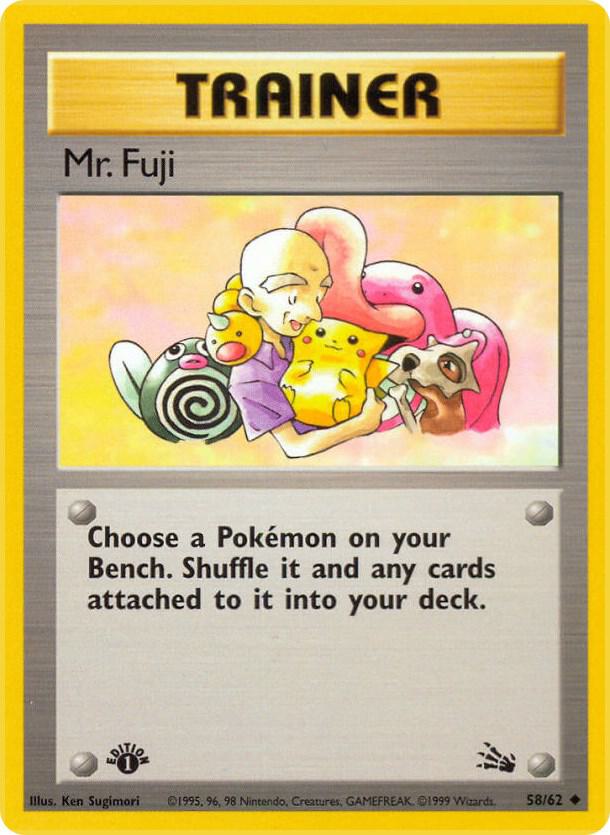 Image for Mr. Fuji (58/62) (FO) - Pokemon