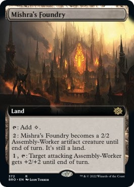 Image for Mishra's Foundry (Extended Art) (372) - Magic: The Gathering