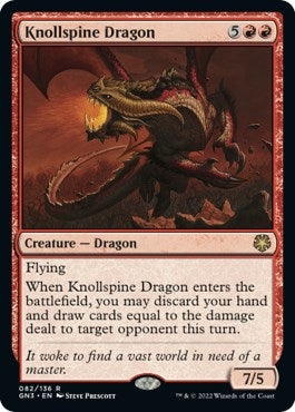 Image for Knollspine Dragon (82) - Magic: The Gathering