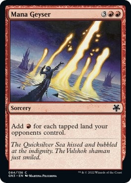 Image for Mana Geyser (84) - Magic: The Gathering