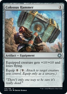 Image for Colossus Hammer (115) - Magic: The Gathering
