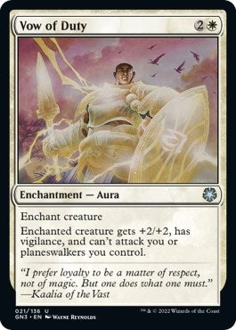 Image for Vow of Duty (21) - Magic: The Gathering