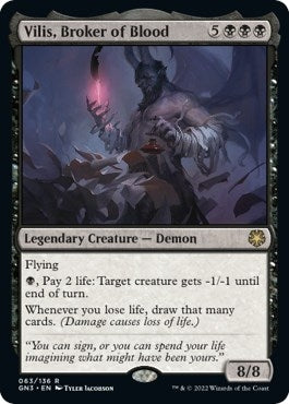 Image for Vilis, Broker of Blood (63) - Magic: The Gathering