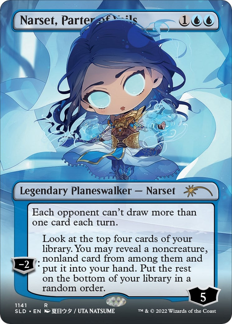 Image for Narset, Parter of Veils (Borderless) (1141) - Magic: The Gathering