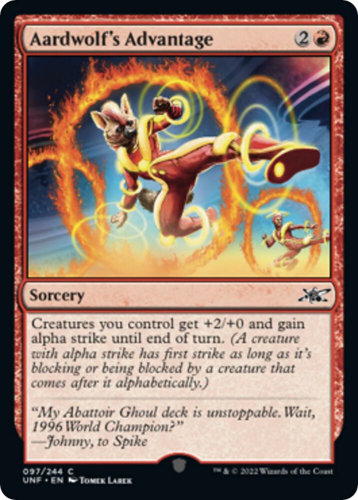 Aardwolf's Advantage (97) (UNF)