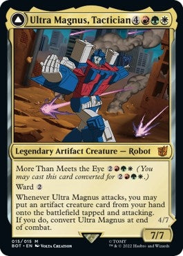 Image for Ultra Magnus, Tactician (15) - Magic: The Gathering