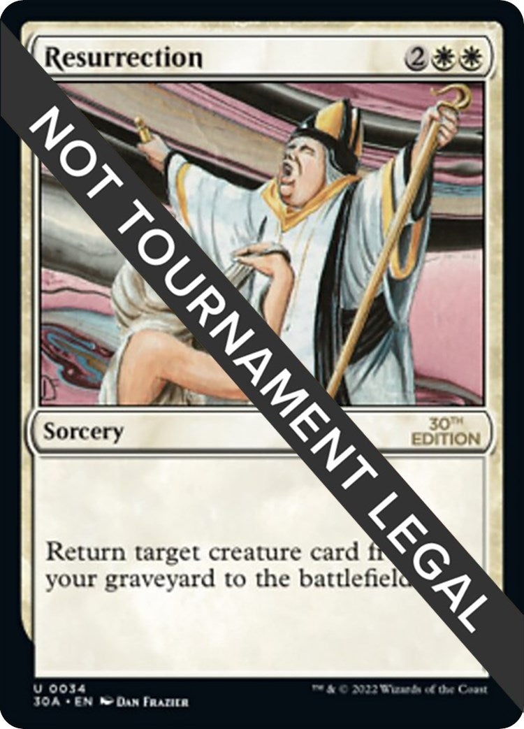 Image for Resurrection (34) - Magic: The Gathering