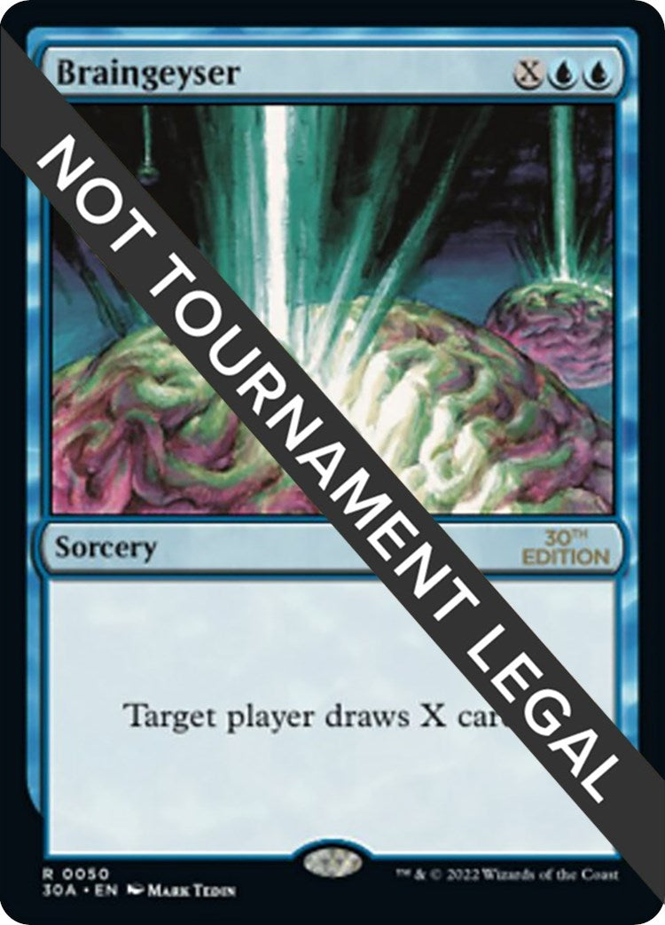 Image for Braingeyser (50) - Magic: The Gathering