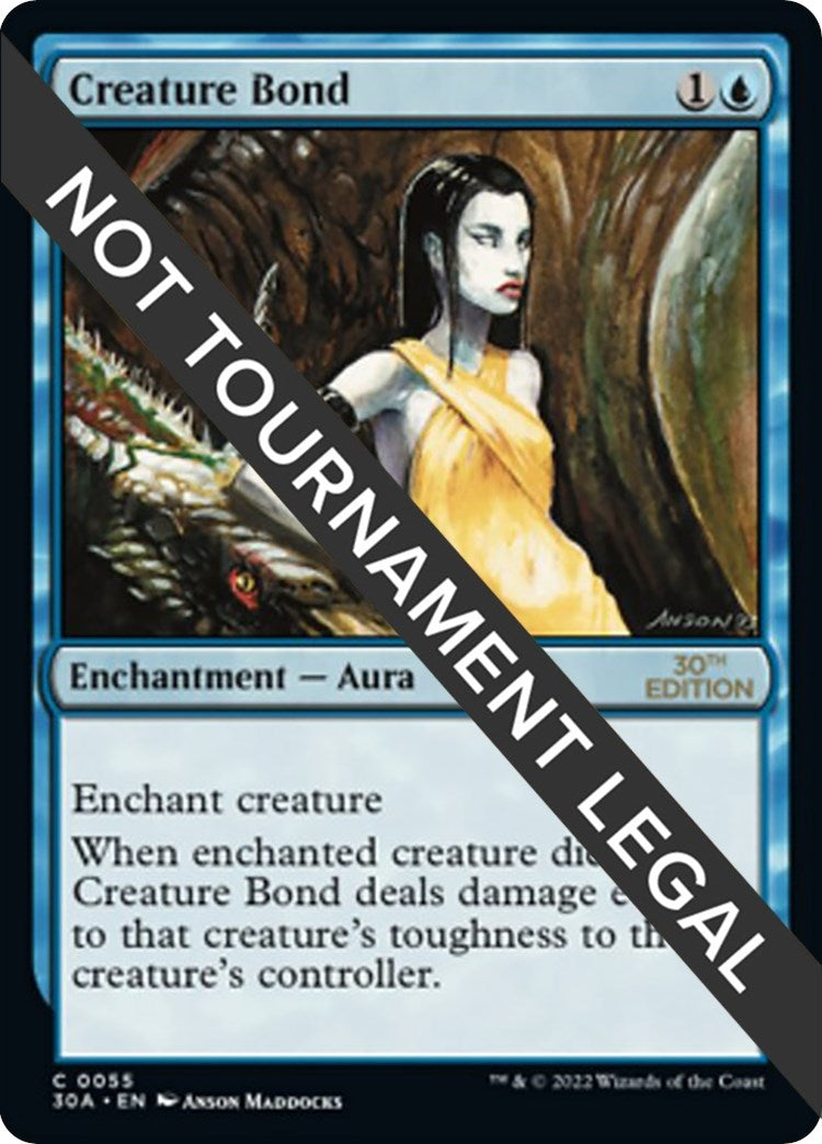 Image for Creature Bond (55) - Magic: The Gathering