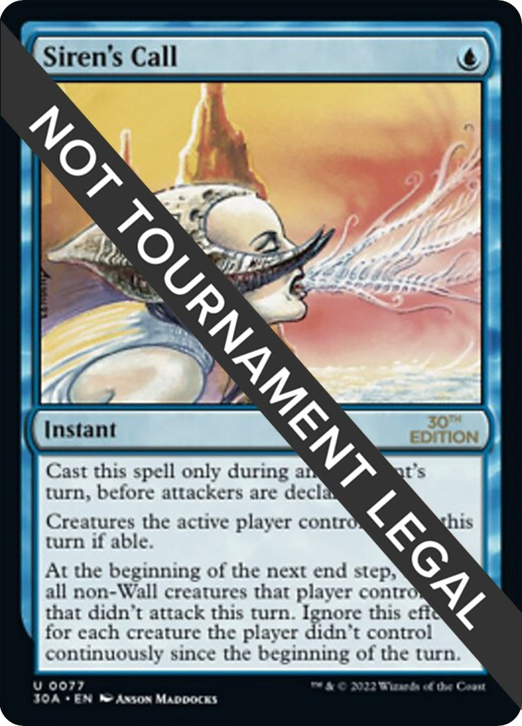 Image for Siren's Call (77) - Magic: The Gathering
