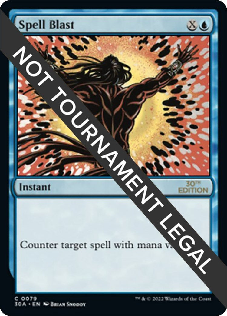 Image for Spell Blast (79) - Magic: The Gathering