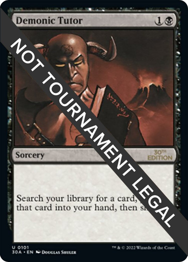 Image for Demonic Tutor (101) - Magic: The Gathering