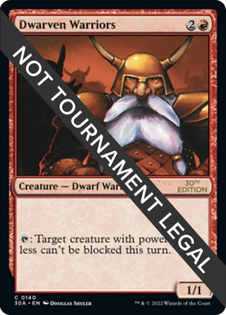 Image for Dwarven Warriors (140) - Magic: The Gathering