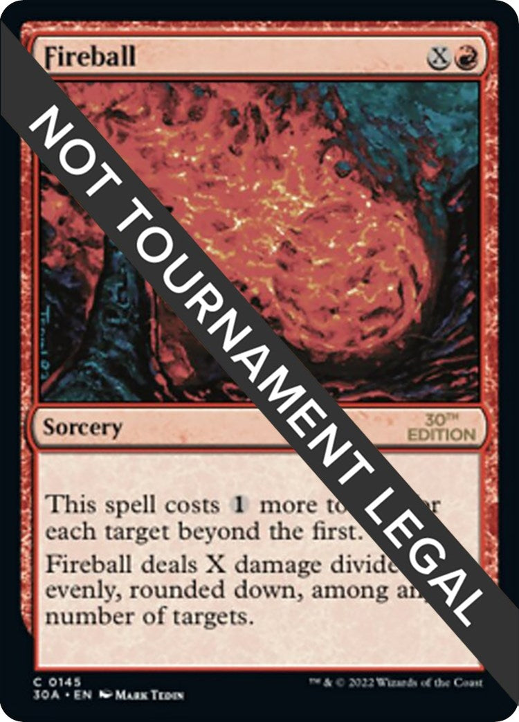Image for Fireball (145) - Magic: The Gathering