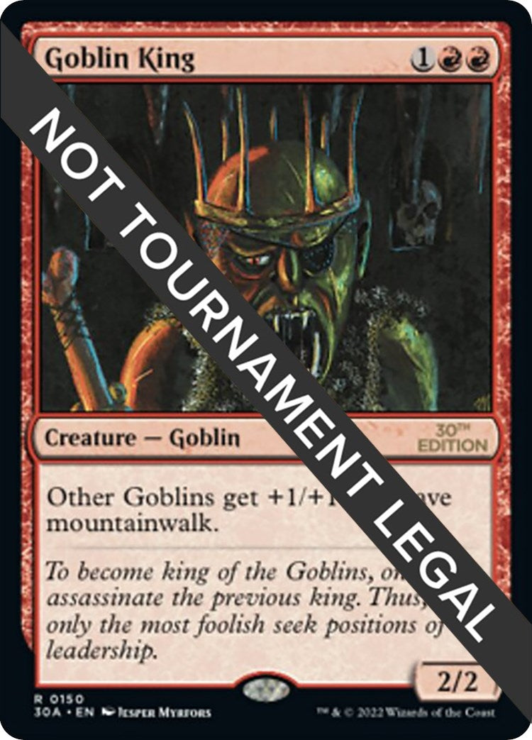 Image for Goblin King (150) - Magic: The Gathering