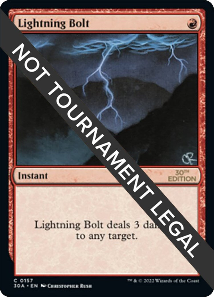 Image for Lightning Bolt (157) - Magic: The Gathering