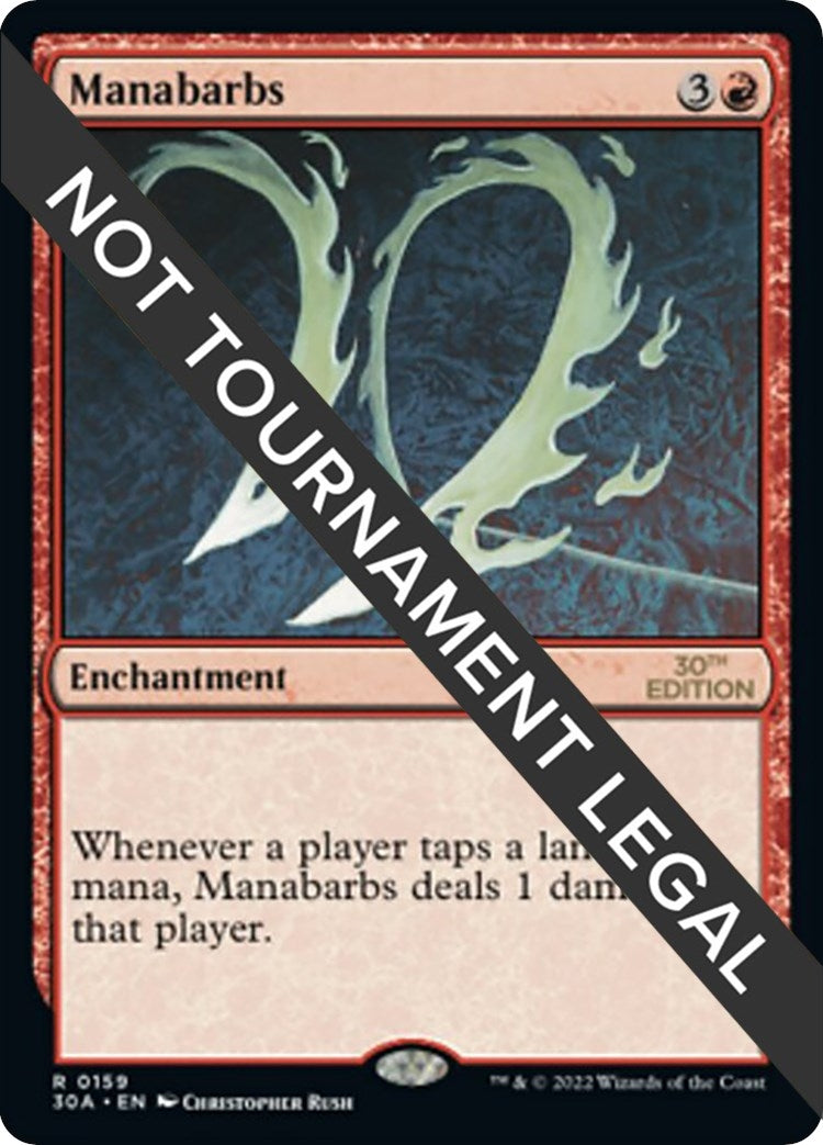 Image for Manabarbs (159) - Magic: The Gathering