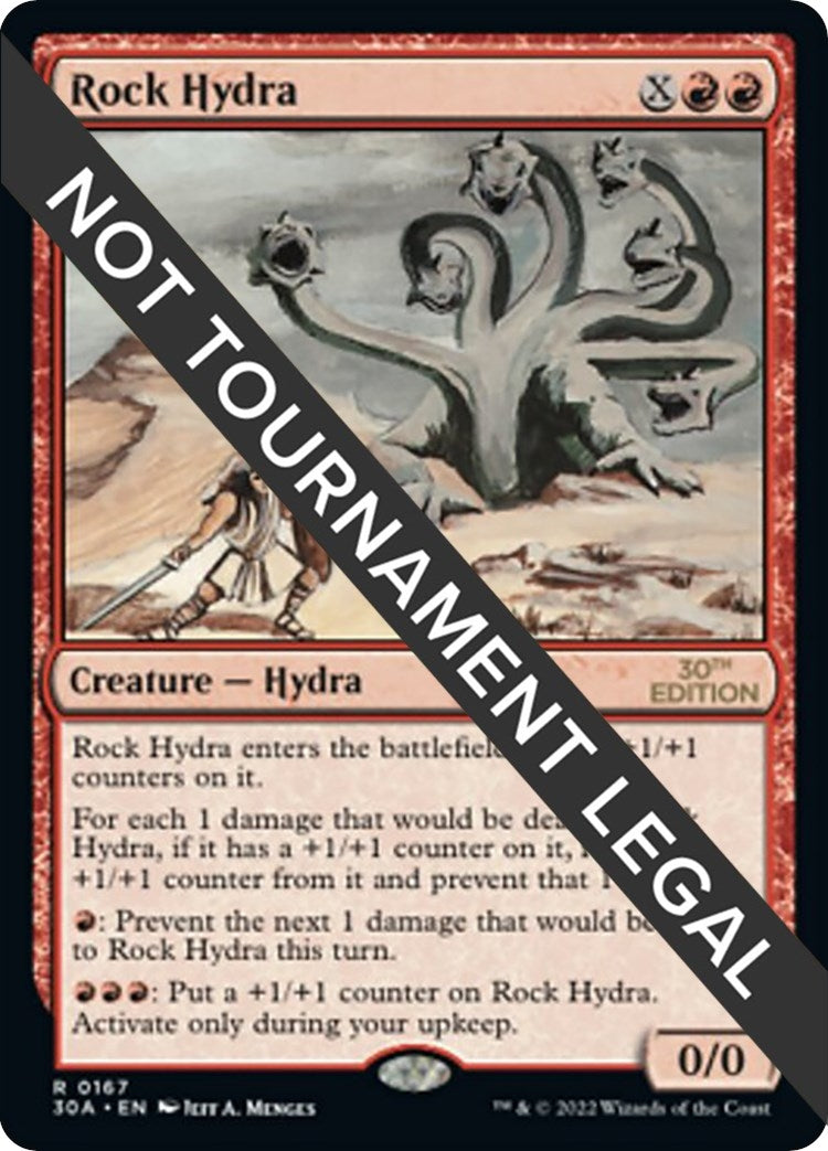 Image for Rock Hydra (167) - Magic: The Gathering
