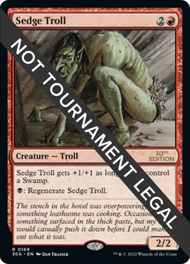 Image for Sedge Troll (168) - Magic: The Gathering