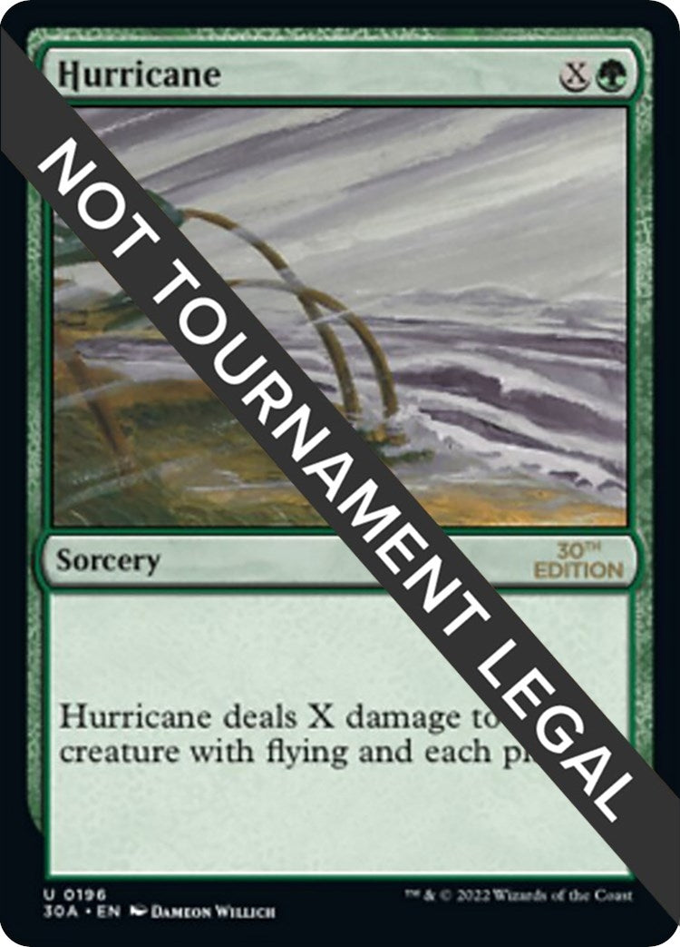 Image for Hurricane (196) - Magic: The Gathering
