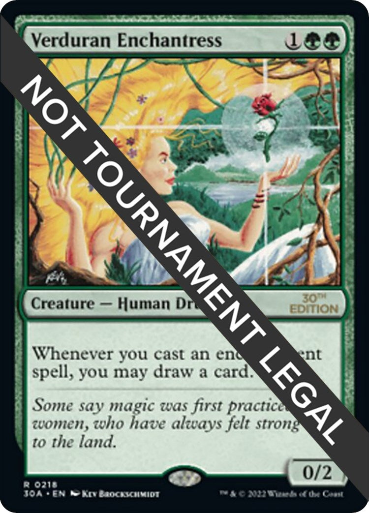 Image for Verduran Enchantress (218) - Magic: The Gathering