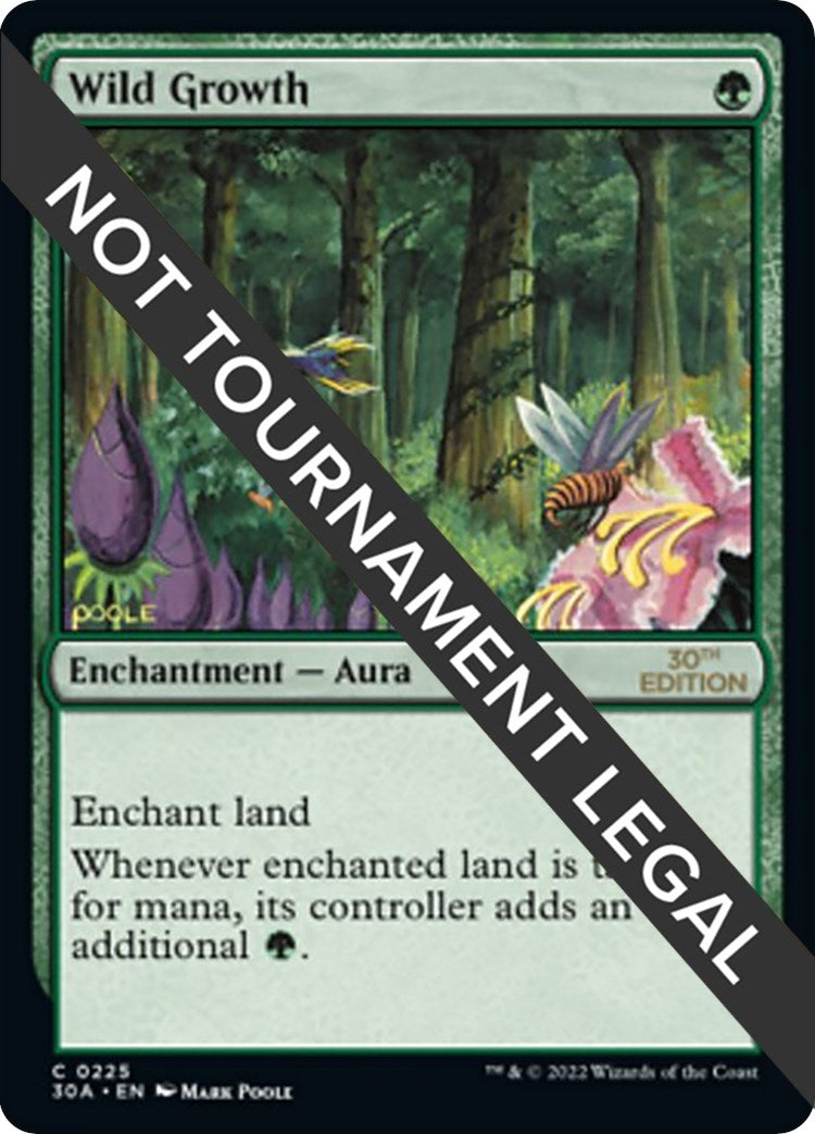 Image for Wild Growth (225) - Magic: The Gathering