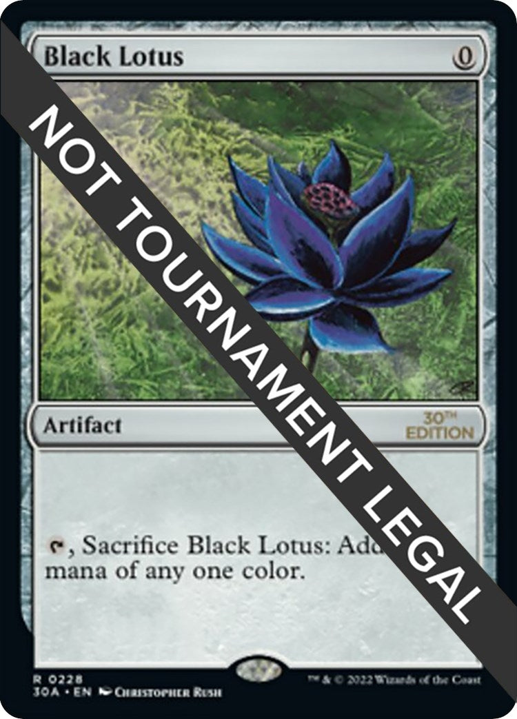 Image for Black Lotus (228) (30A) - Magic: The Gathering