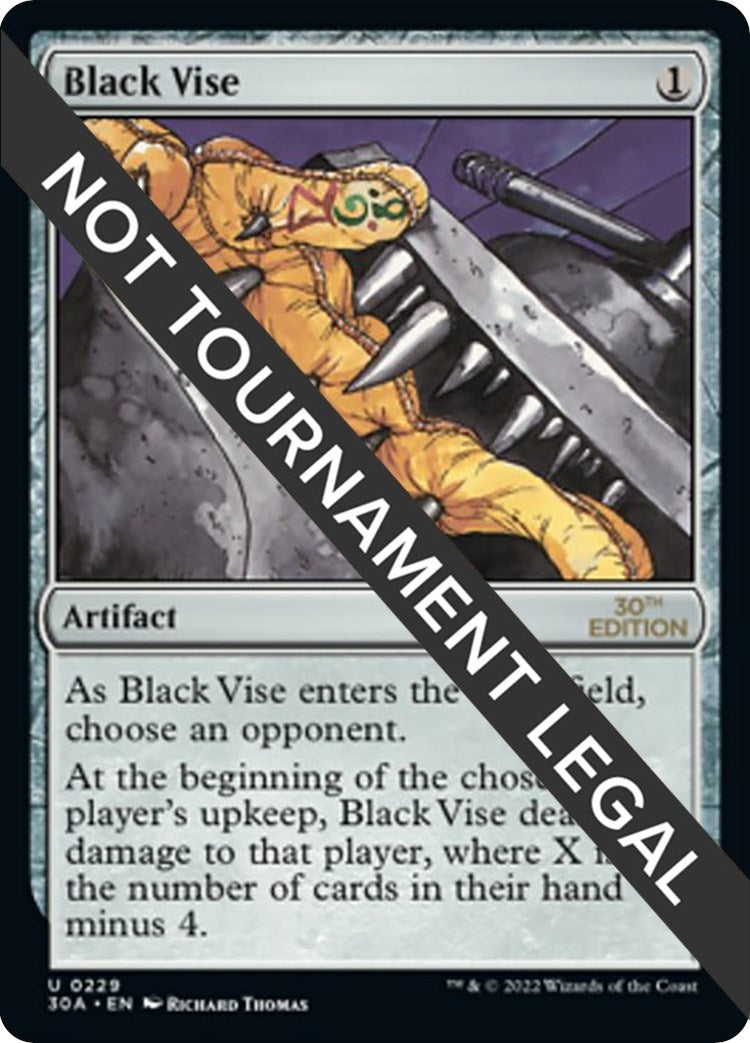 Image for Black Vise (229) - Magic: The Gathering