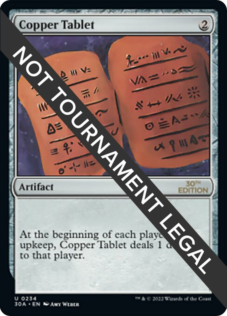 Image for Copper Tablet (234) - Magic: The Gathering