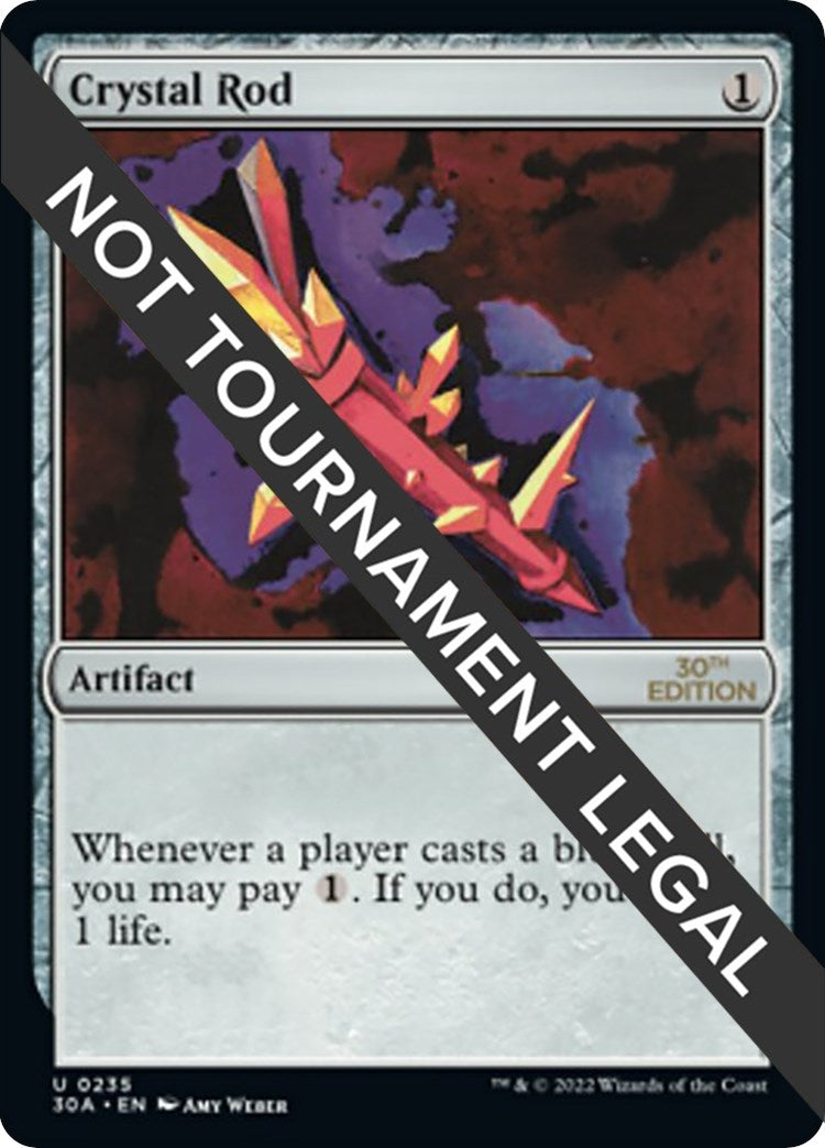 Image for Crystal Rod (235) - Magic: The Gathering