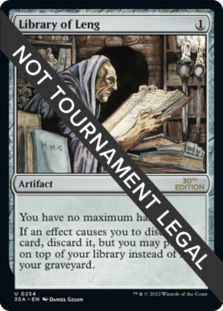 Image for Library of Leng (254) - Magic: The Gathering