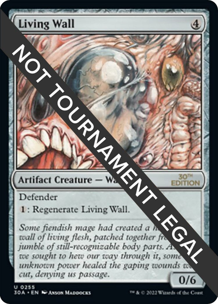 Image for Living Wall (255) - Magic: The Gathering