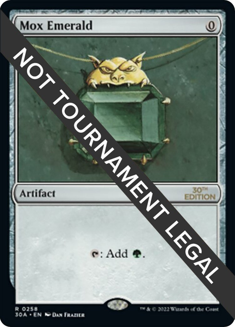 Image for Mox Emerald (258) - Magic: The Gathering