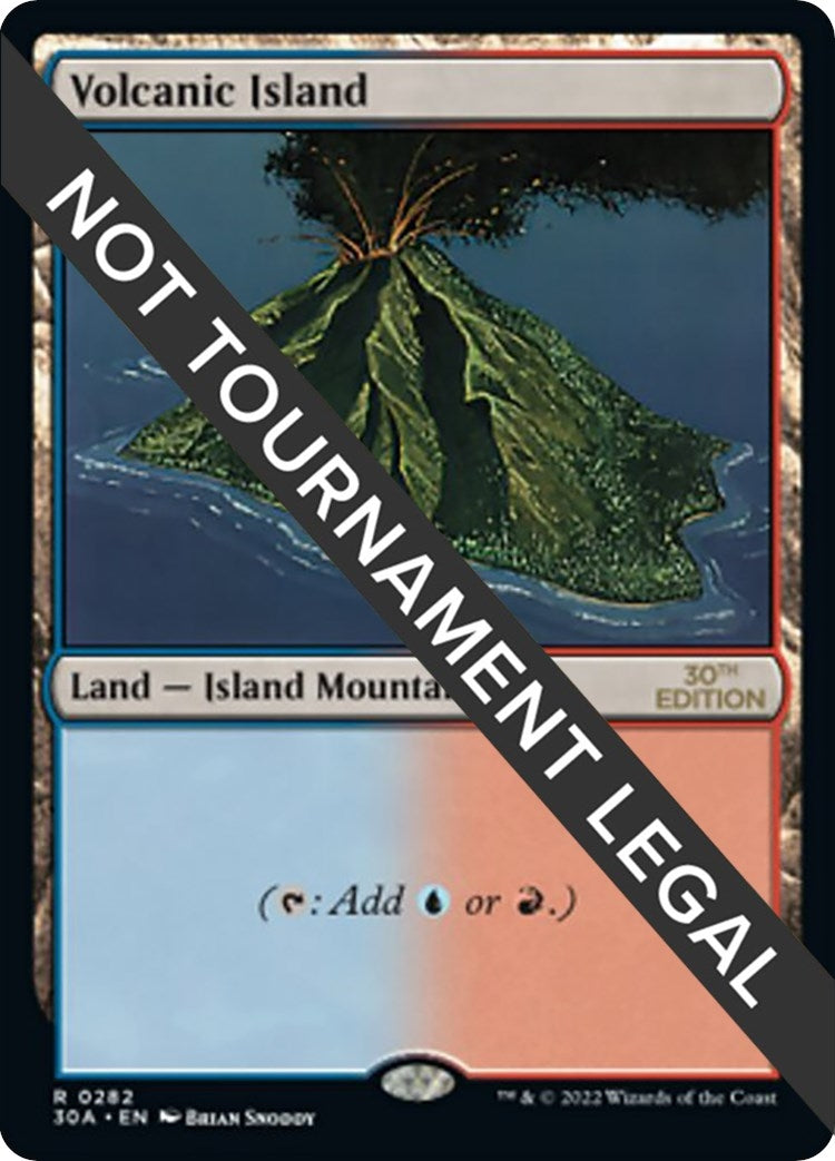 Image for Volcanic Island (282) - Magic: The Gathering