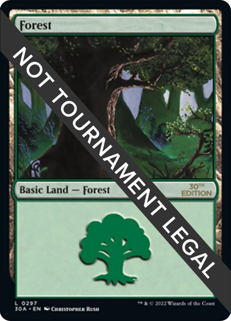 Image for Forest (297) (297) - Magic: The Gathering