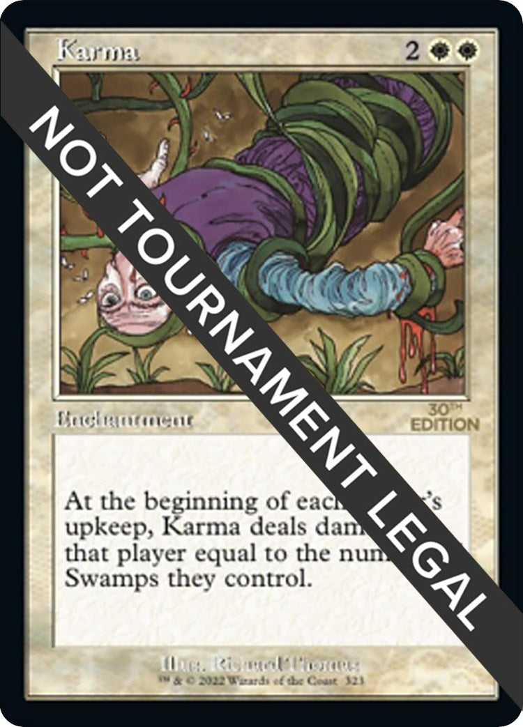 Image for Karma (Retro Frame) (323) - Magic: The Gathering