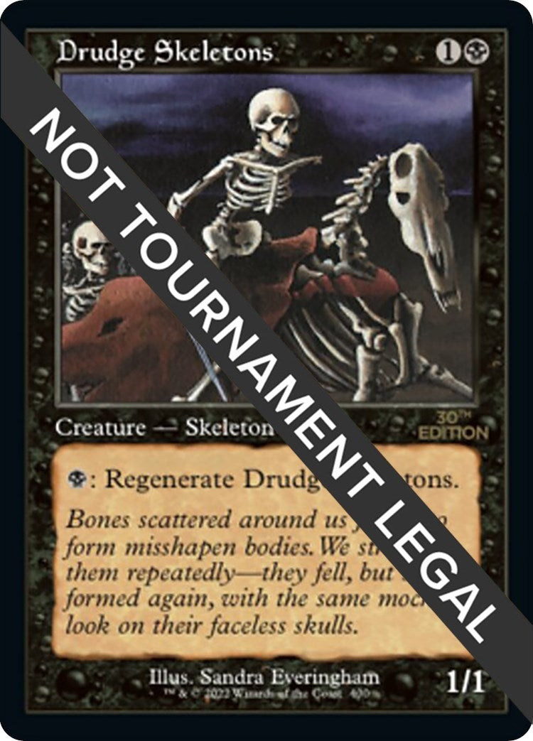 Image for Drudge Skeletons (Retro Frame) (400) - Magic: The Gathering