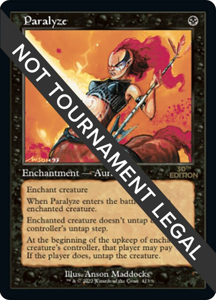 Image for Paralyze (Retro Frame) (413) - Magic: The Gathering