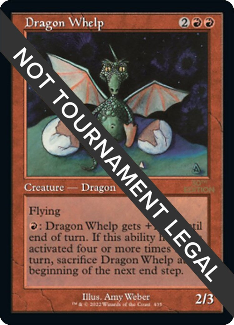 Image for Dragon Whelp (Retro Frame) (435) - Magic: The Gathering