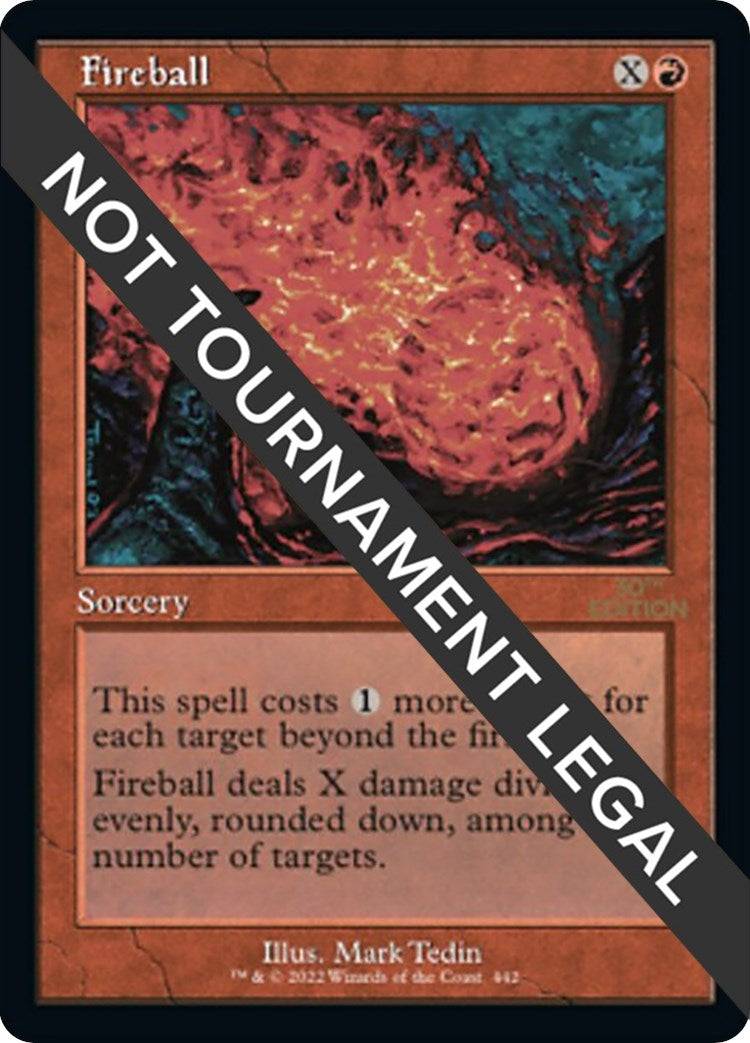 Image for Fireball (Retro Frame) (442) - Magic: The Gathering