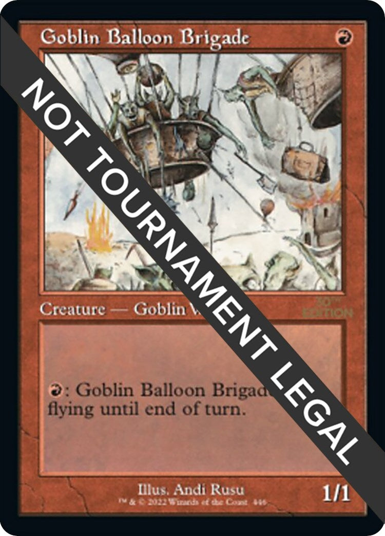 Image for Goblin Balloon Brigade (Retro Frame) (446) - Magic: The Gathering