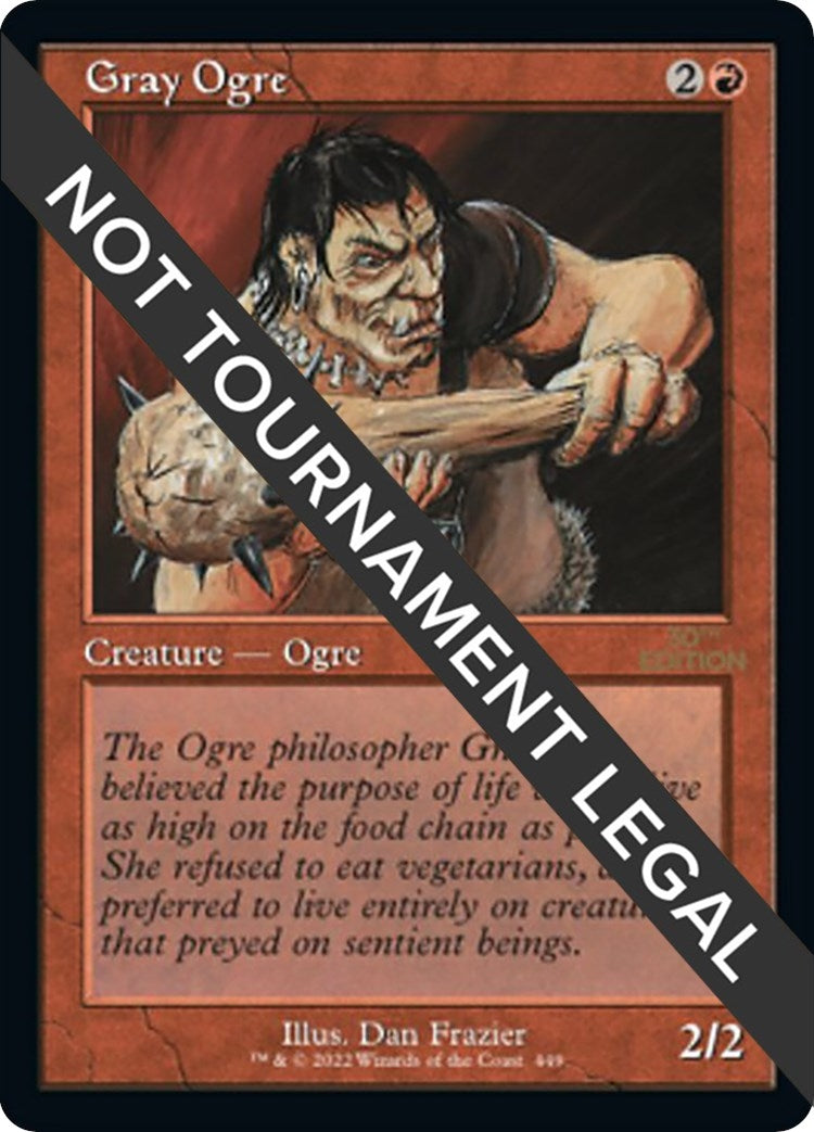 Image for Gray Ogre (Retro Frame) (449) - Magic: The Gathering