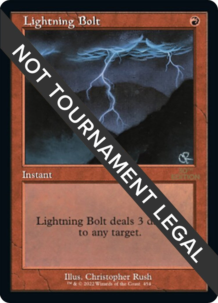 Image for Lightning Bolt (Retro Frame) (454) - Magic: The Gathering