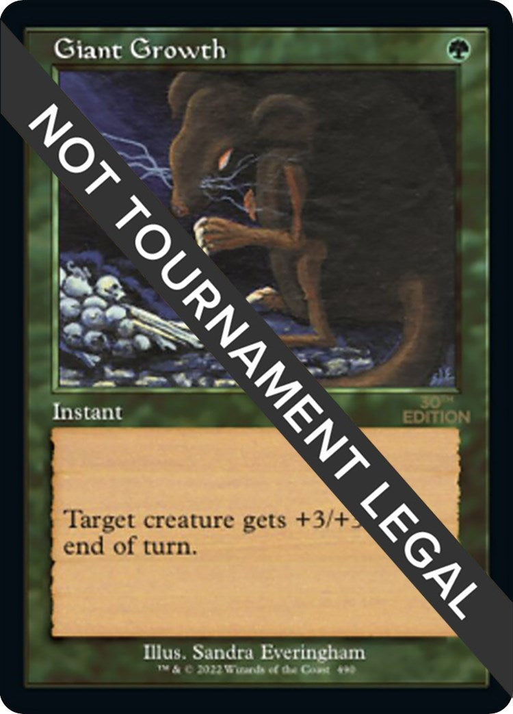 Image for Giant Growth (Retro Frame) (490) - Magic: The Gathering