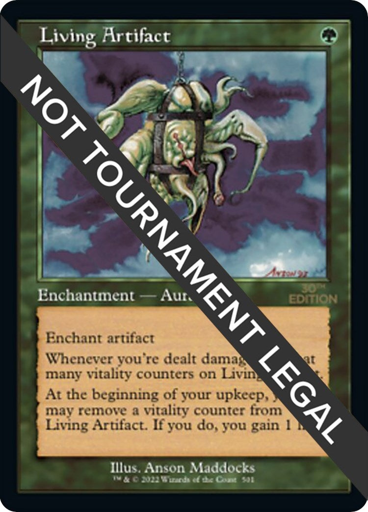 Image for Living Artifact (Retro Frame) (501) - Magic: The Gathering