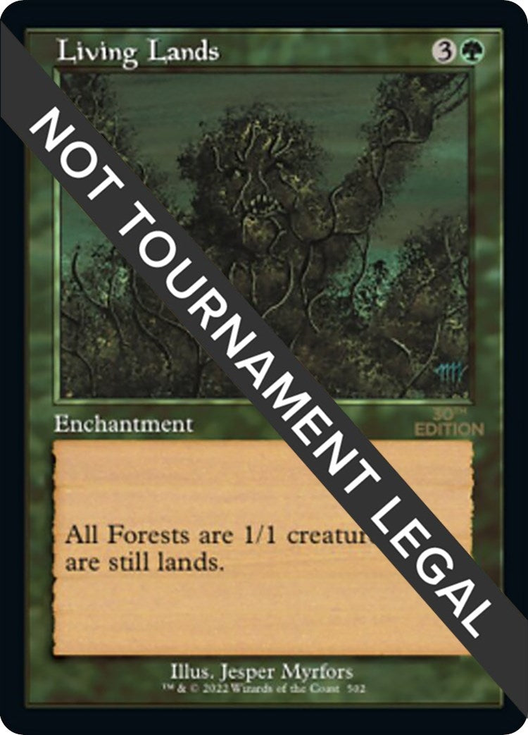 Image for Living Lands (Retro Frame) (502) - Magic: The Gathering