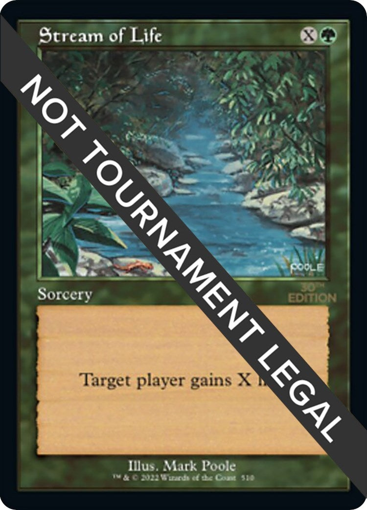 Image for Stream of Life (Retro Frame) (510) - Magic: The Gathering