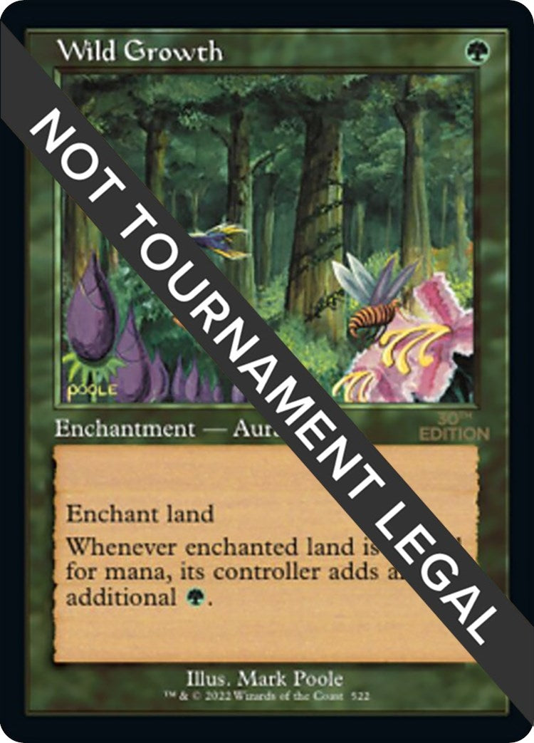 Image for Wild Growth (Retro Frame) (522) - Magic: The Gathering