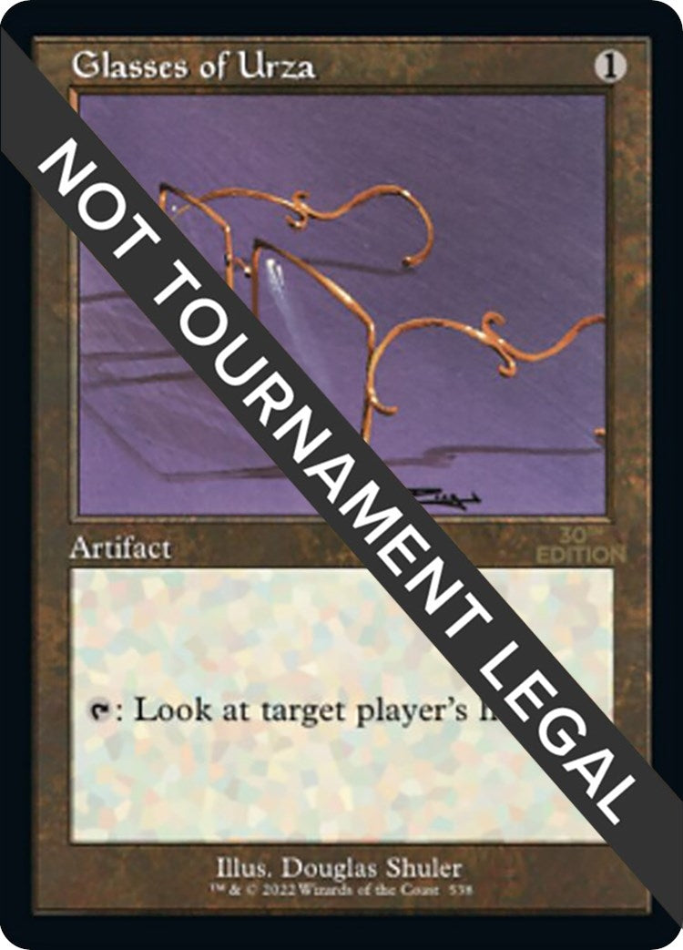 Image for Glasses of Urza (Retro Frame) (538) - Magic: The Gathering