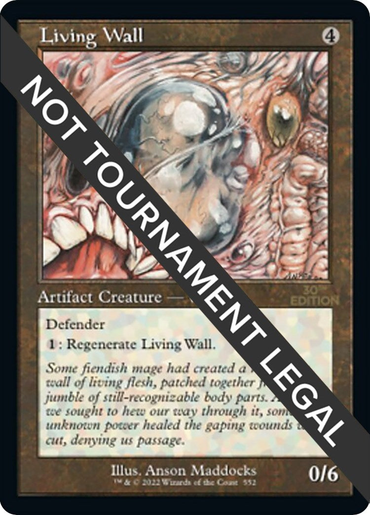 Image for Living Wall (Retro Frame) (552) - Magic: The Gathering